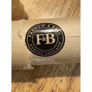 Farrow and Ball Wallpaper Blue Tented Stripe Classic Traditional Unopened Roll